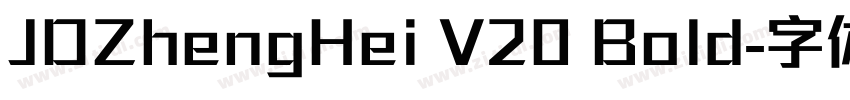 JDZhengHei V20 Bold字体转换 JDZhengHei V20 Bold字体转换